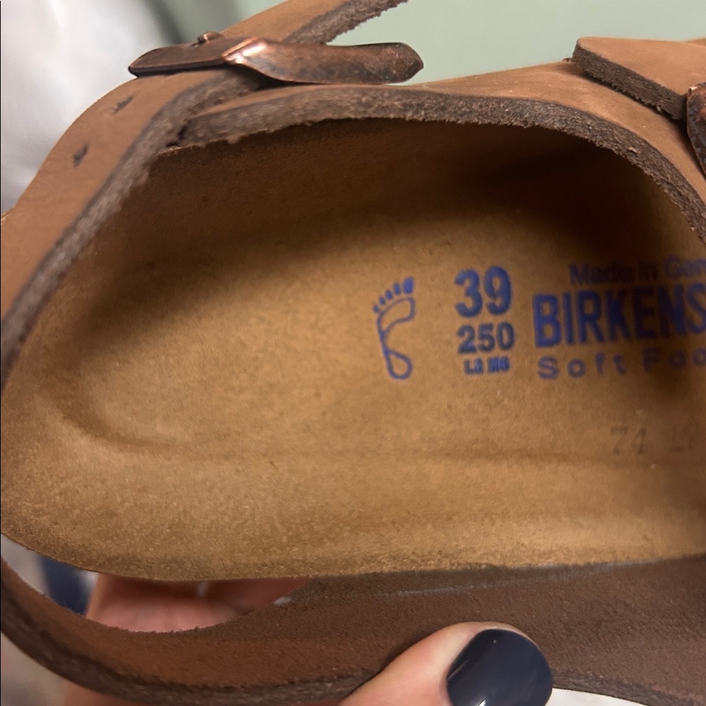 Birkenstock Milano Sandals in Cocoa Nubuck - Picture 3 of 4